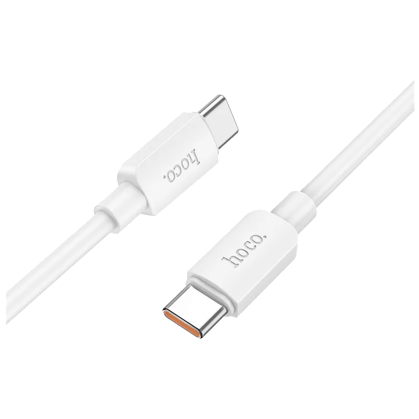 hoco. USB kabel pro chytré telefony, typ C, 100W, bílý - X96 Hyper, 100W, bílý