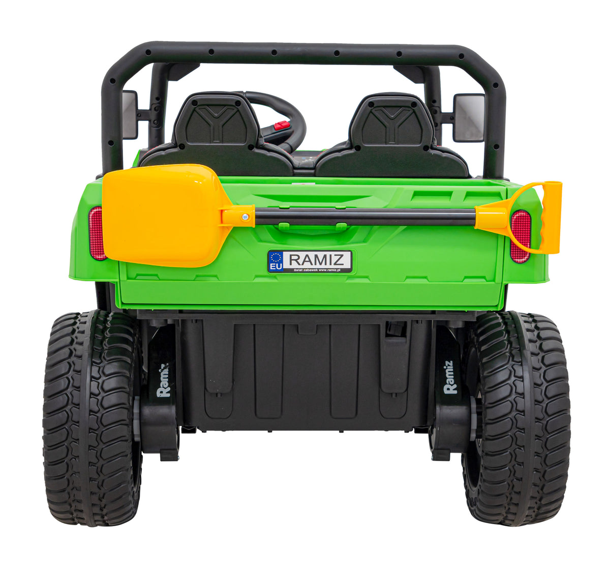 Auto na akumulator Pick-up Speed 900 4x4 - DVOSJED - zeleni