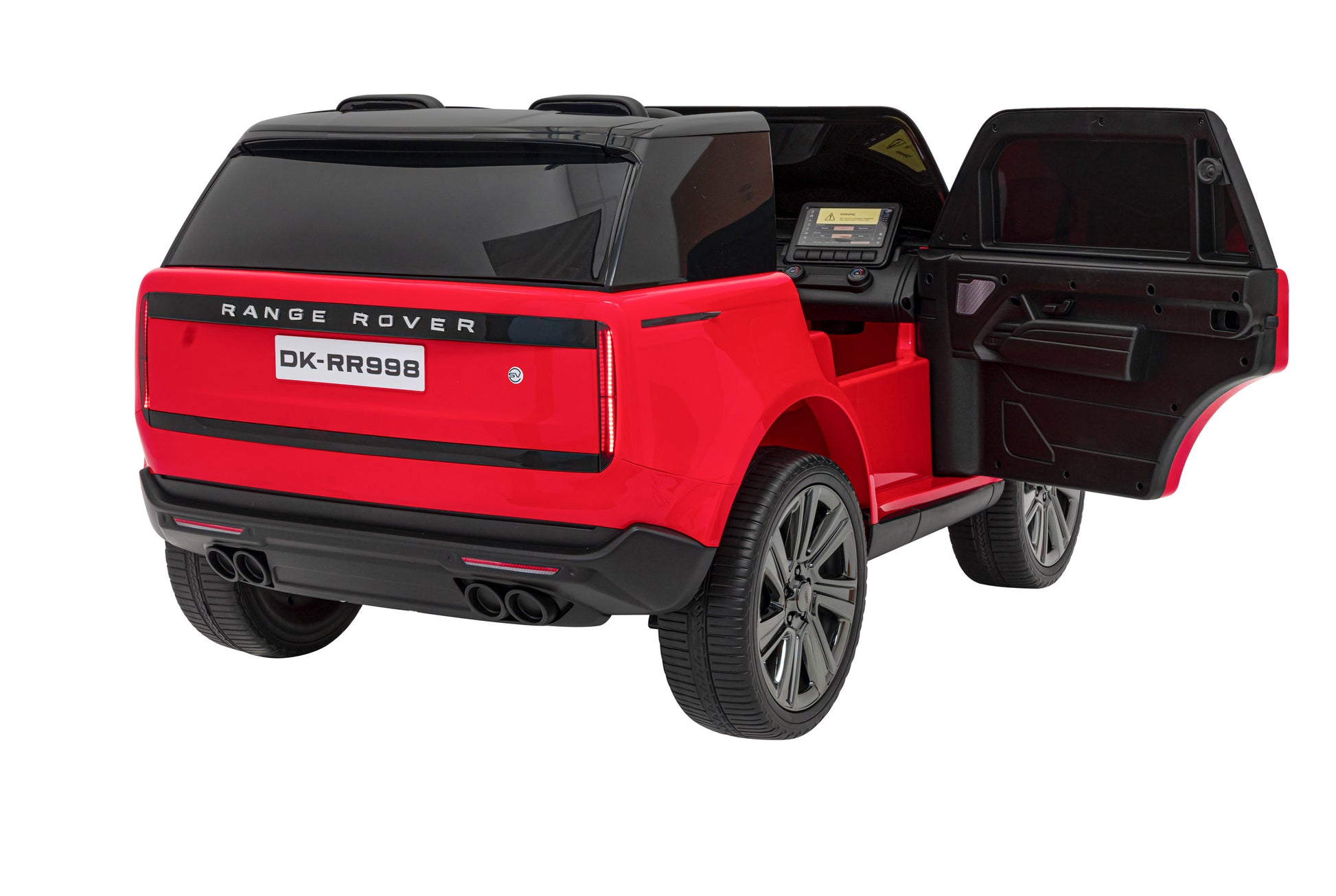 Licencirani auto na akumulator Range Rover SUV Lift 4x4 - DVOSJED - crveni