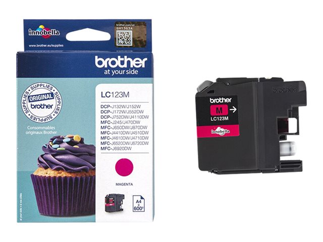 BROTHER LC-123 kartuša za ink magenta