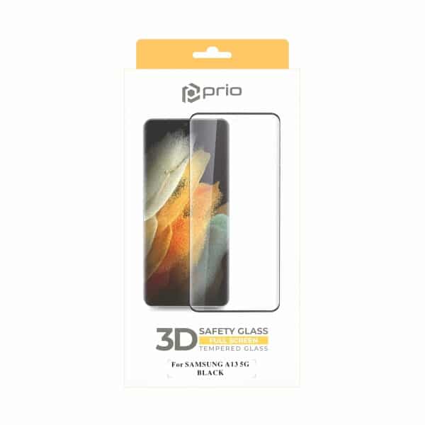PRIO 3D ochranné tvrzené sklo pro Samsung Galaxy A13 5G černé