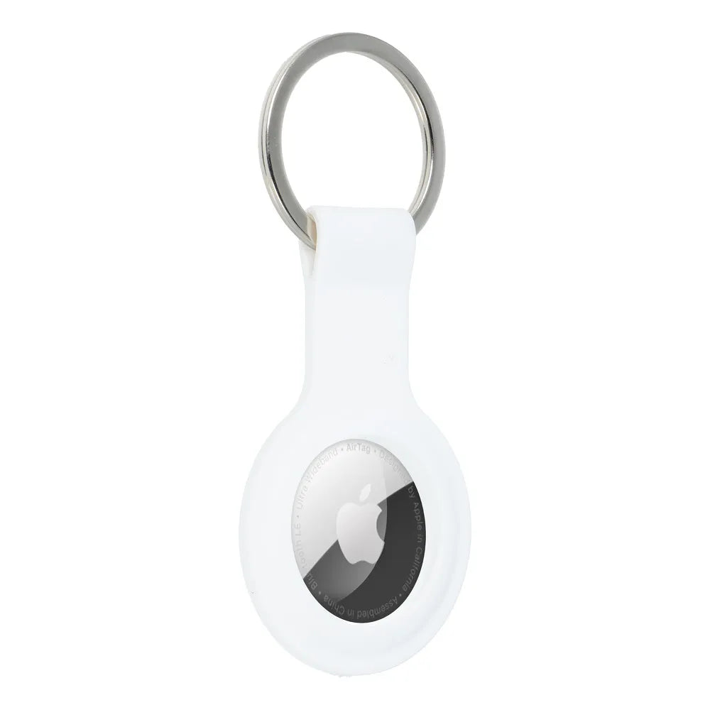 SILIKONOVÝ držák pro AIRTAG / FORCELL F-TAG bílý