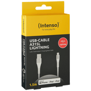 (Intenso) USB kabl za smartphone, USB - A to Lightning, 1.5 met. - USB-Cable A315L