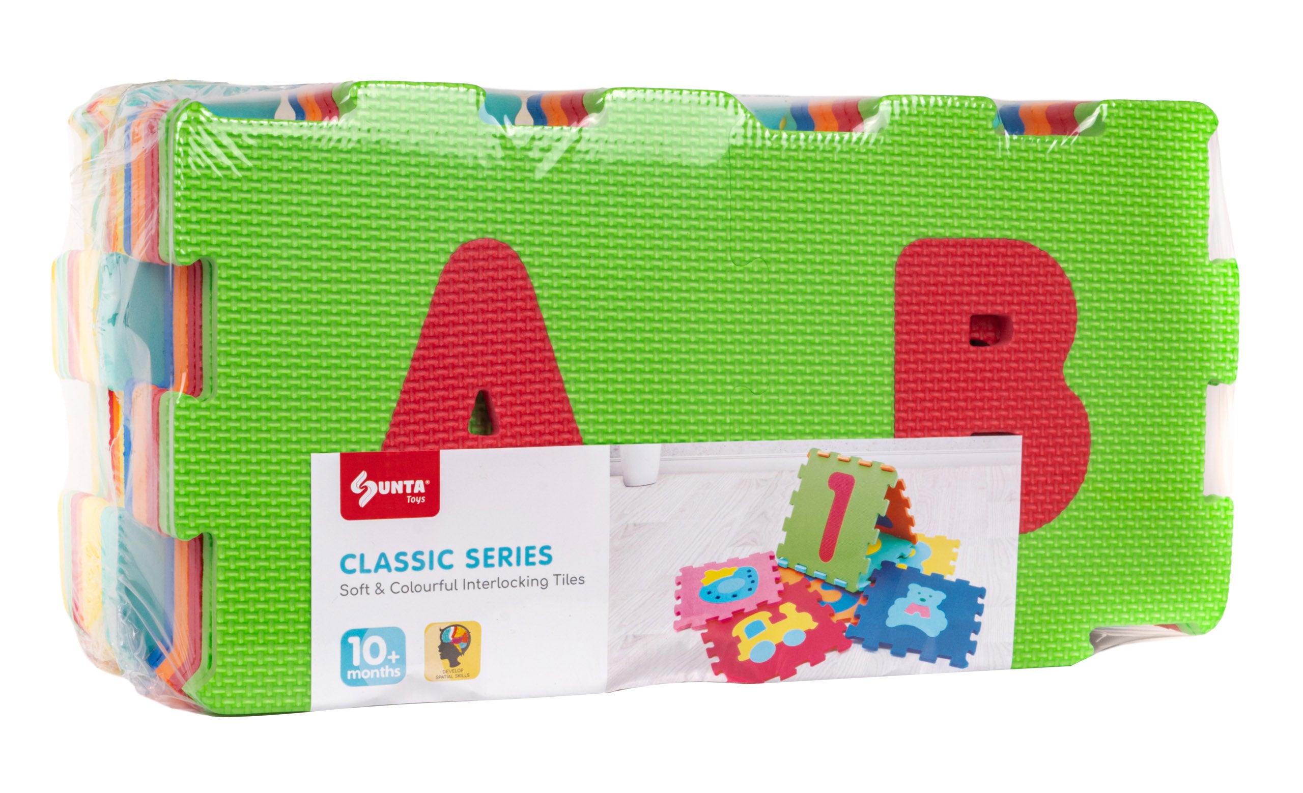 Alphabet puzzle mat