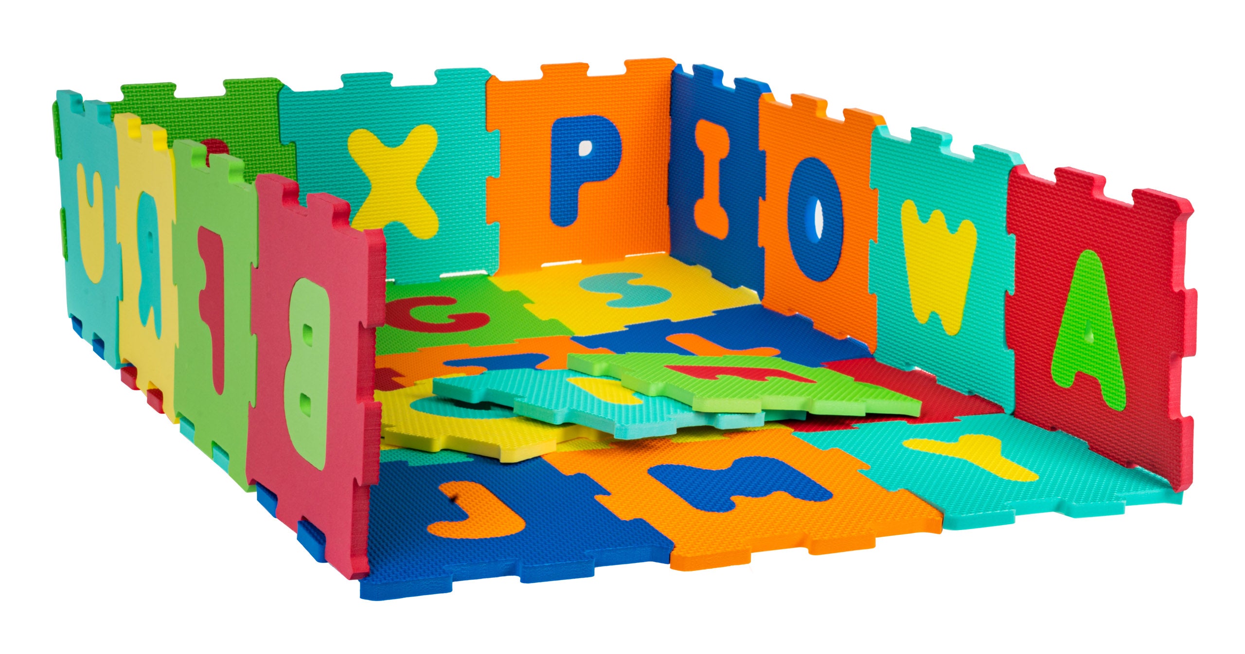 Alphabet puzzle mat