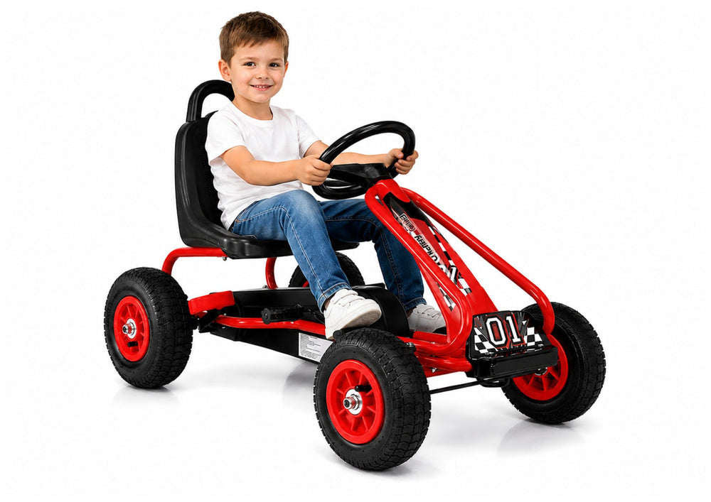Gokart na pedale G201 - crveni