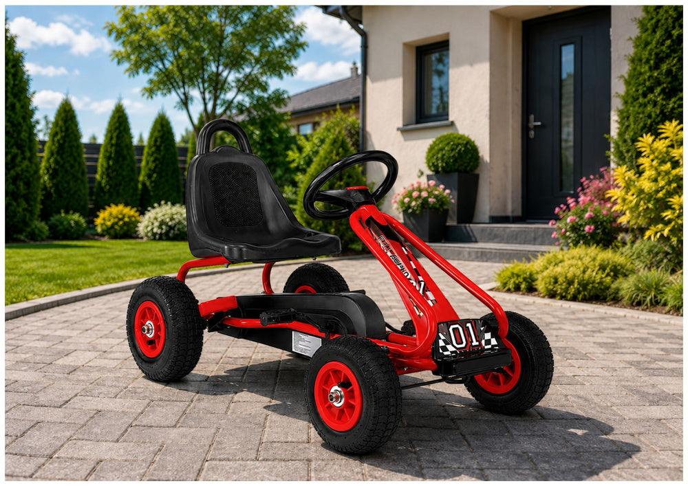Gokart na pedale G201 - crveni