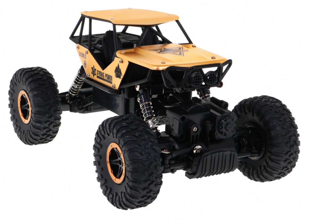 Buggy na daljinsko upravljanje MONSTER 1:18 - zlatni