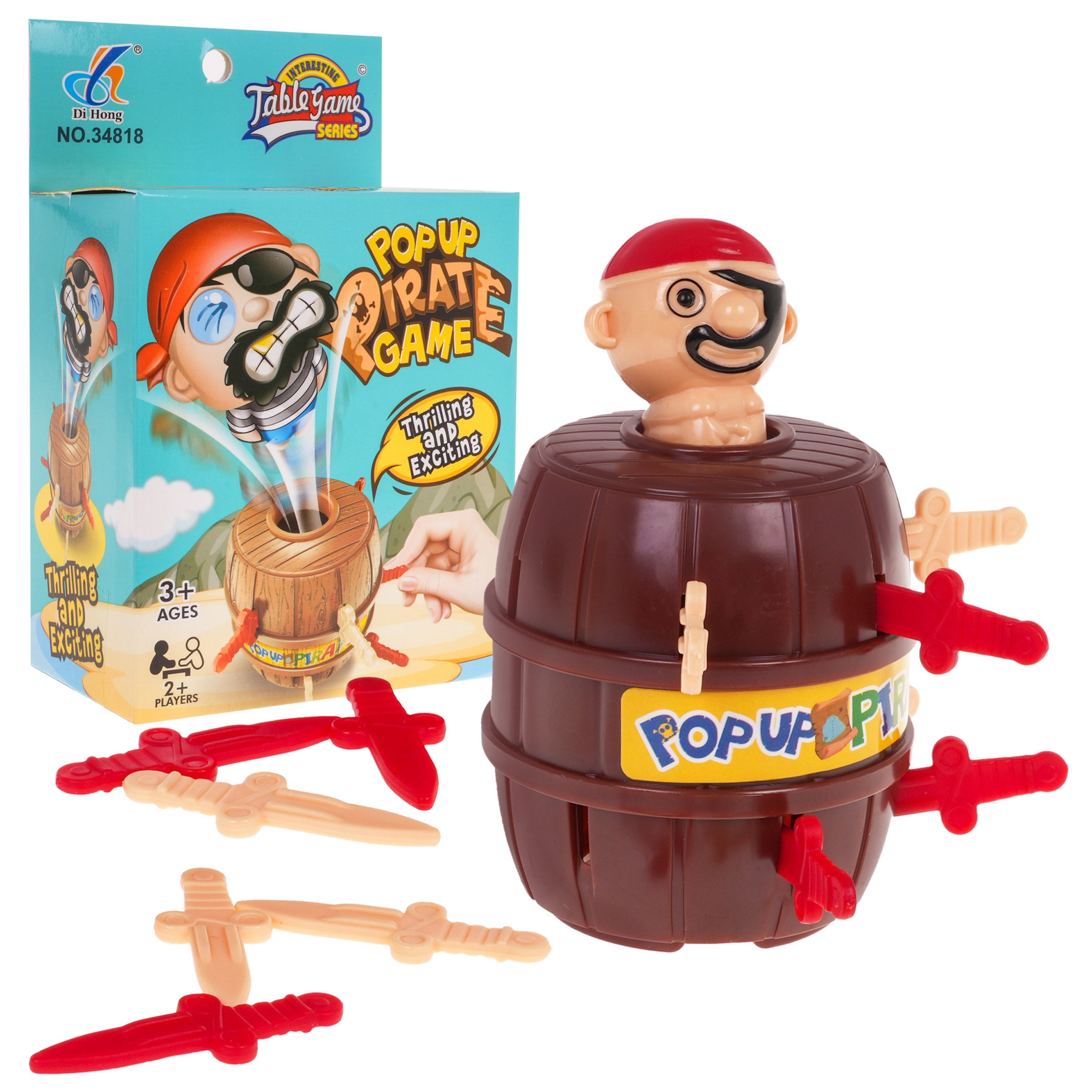 Arkadna igra probodi pirata u bačvi