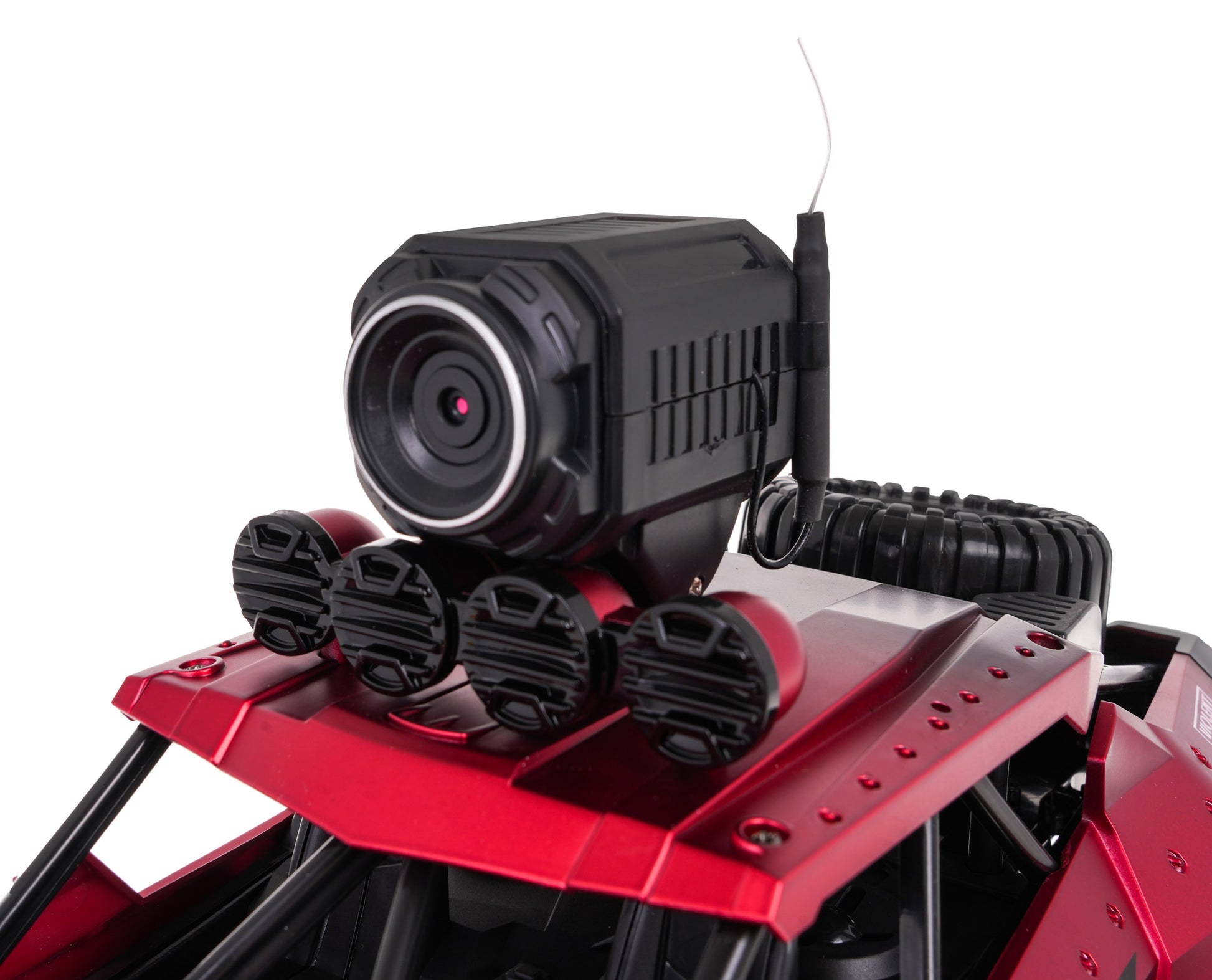 Buggy na daljinsko upravljanjeMEGA Crawler PIONEER sa kamerom - crvena