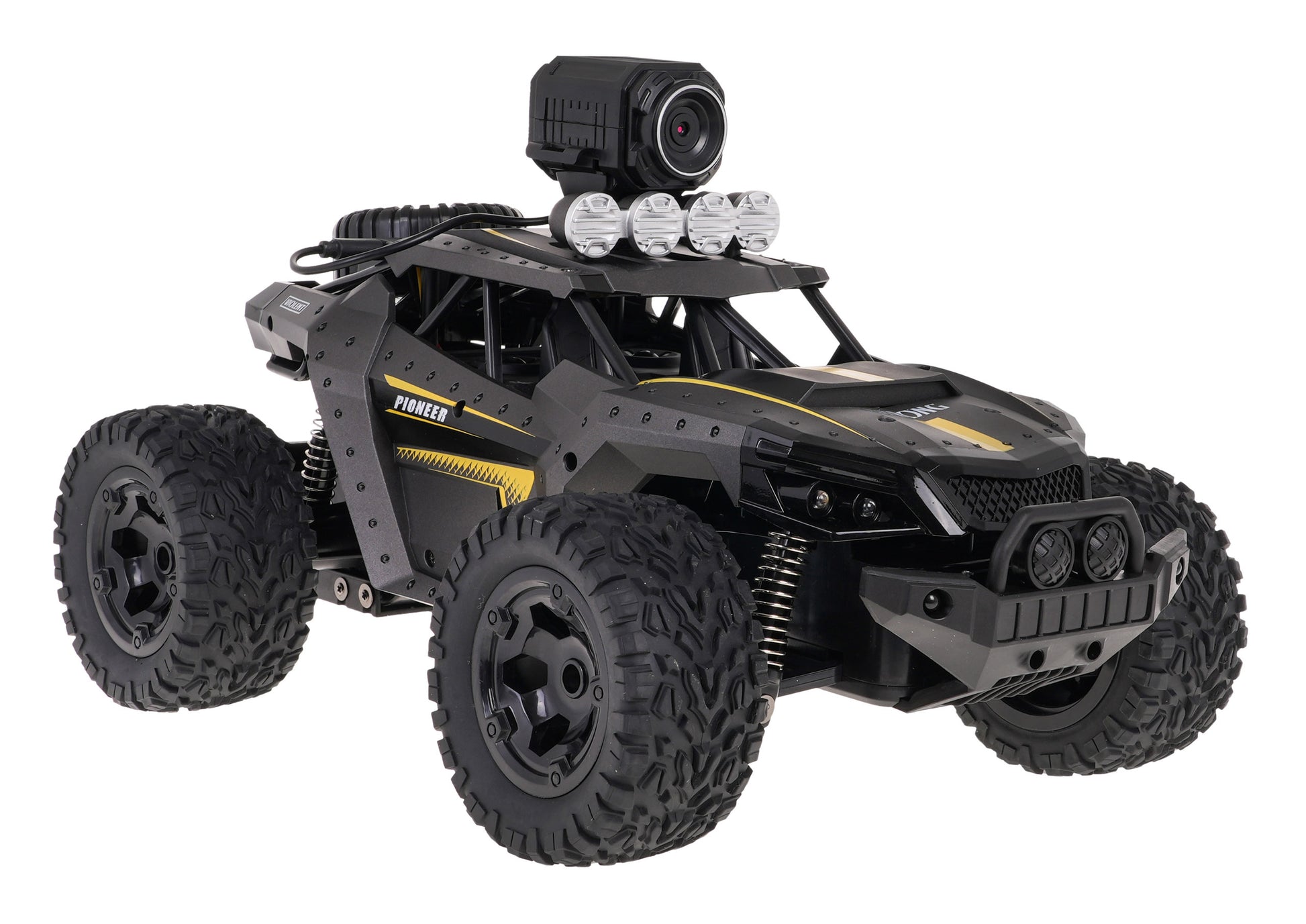 Buggy na daljinsko upravljanjeMEGA Crawler PIONEER sa kamerom - sivi
