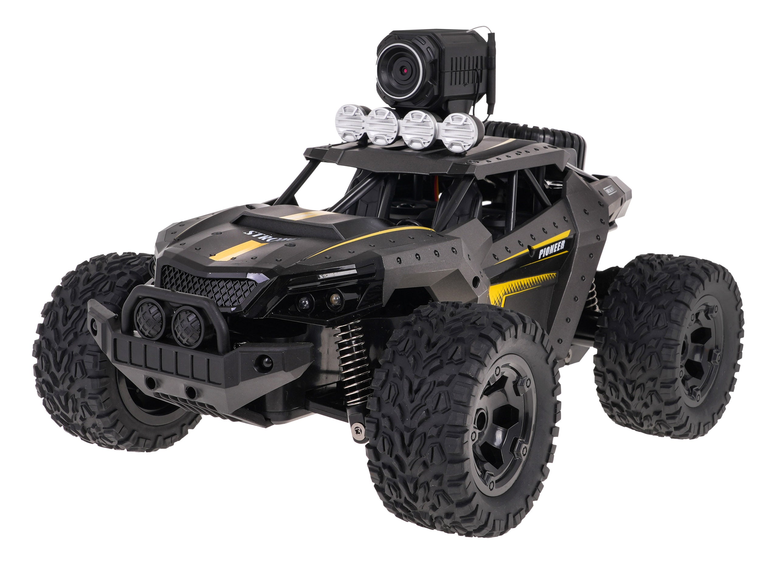 Buggy na daljinsko upravljanjeMEGA Crawler PIONEER sa kamerom - sivi