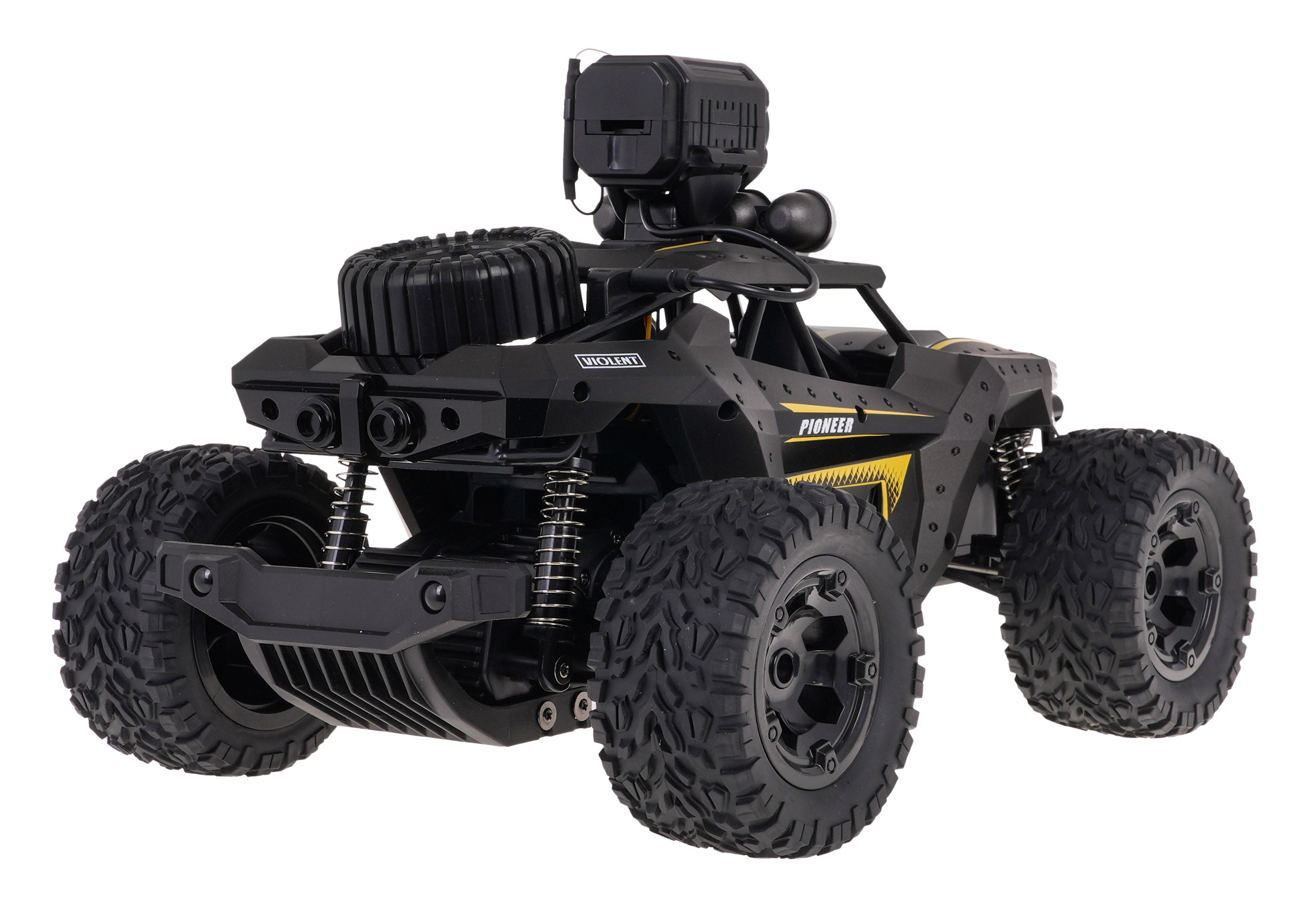 Buggy na daljinsko upravljanjeMEGA Crawler PIONEER sa kamerom - sivi