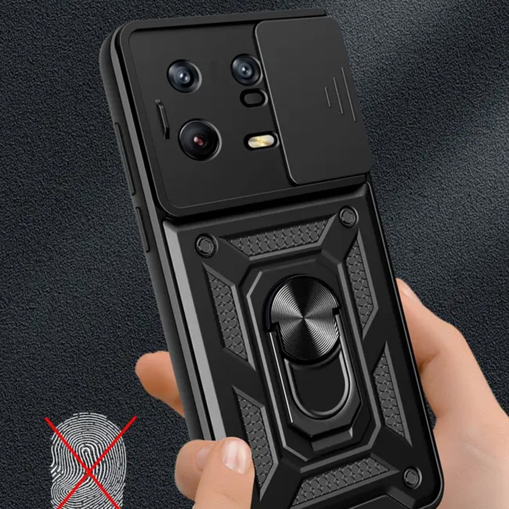 Techsuit – serija CamShield zaštitna maskica za Xiaomi 13 Pro – crna