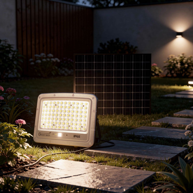 LED solarni reflektor Green Tech 200W, 3CCT, IP65