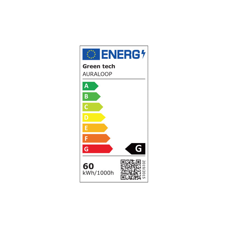 Smart dekorativna visilica Green Tech 60W, 3CCT, dim, APP + daljinski upravljač