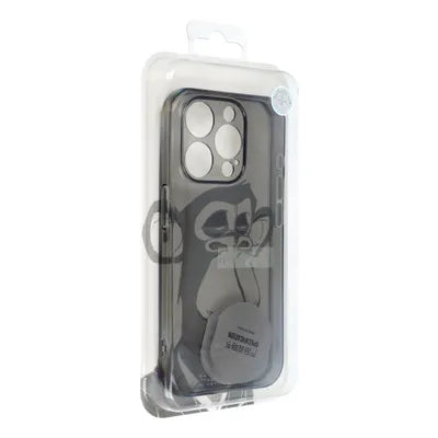 1.5mm BOX PREMIUM maska za iPhone 13 Pro crna prozirna