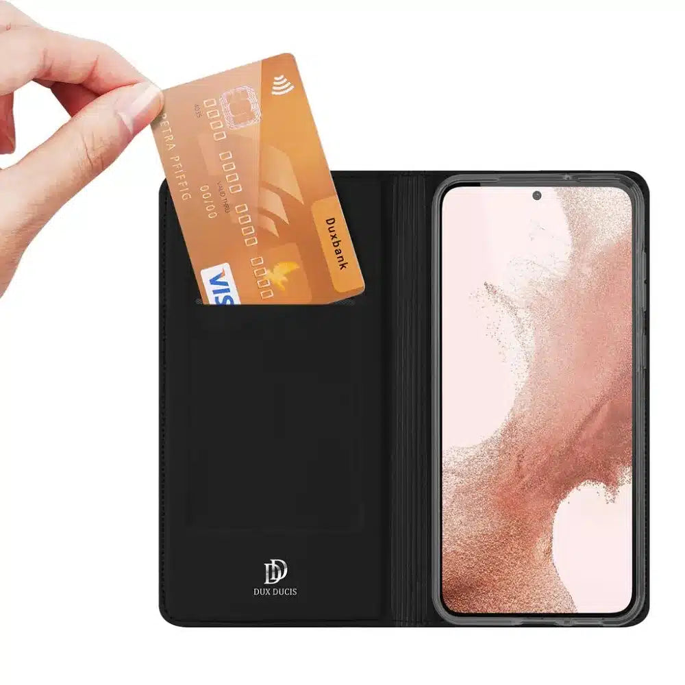 DUX DUCIS Skin Pro – pouzdro s flipem pro Samsung Galaxy S23 černé