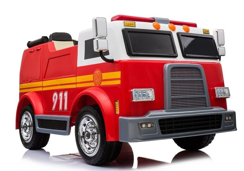 Vatrogasni kamion na akumulator Fireman - crveni