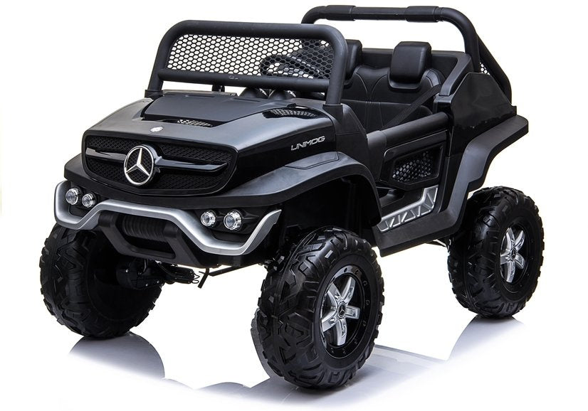 Licencirani auto na akumultor Mercedes Unimog – crni