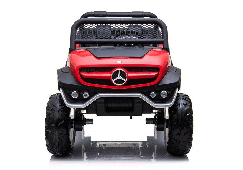 Licencirani auto na akumultor Mercedes Unimog 4x4 - crveni