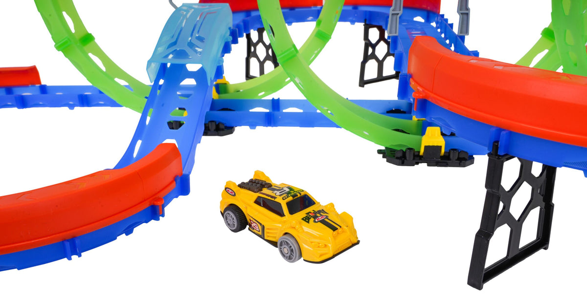 Staza za autiće Extreme Race - 74 elemenata