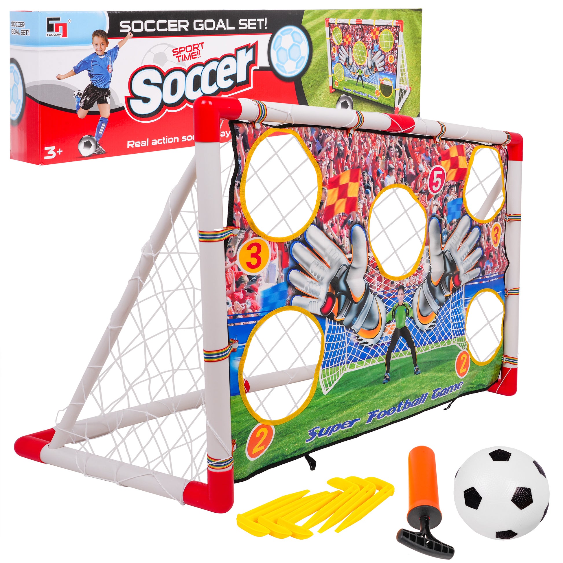 Nogometni gol MEGA s metama