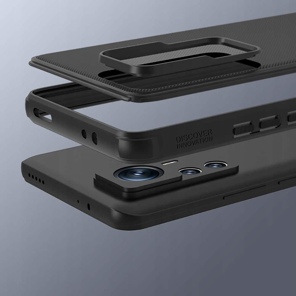 NILLKIN FROSTED SHIELD PRO POUZDRO PRO XIAOMI 12T PRO ČERNÉ