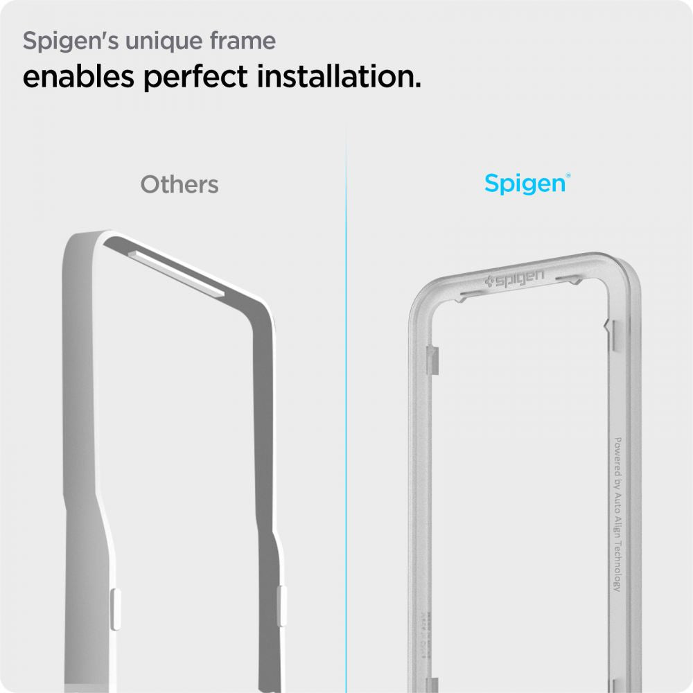 SPIGEN ALM GLAS.TR KALJENO STAKLO 2-KOM PAKET ZA SAMSUNG GALAXY A53 5G CLEAR