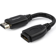 StarTech.com HD2MF6INL HDMI kabel 0,152 m HDMI Tip A (Standard) Crno