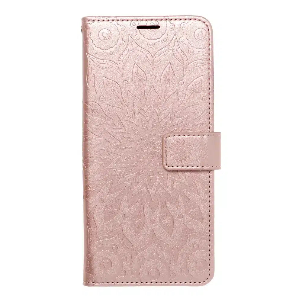 MEZZO Book case flipové pouzdro pro SAMSUNG GALAXY A55 5G mandala zlatá růžová