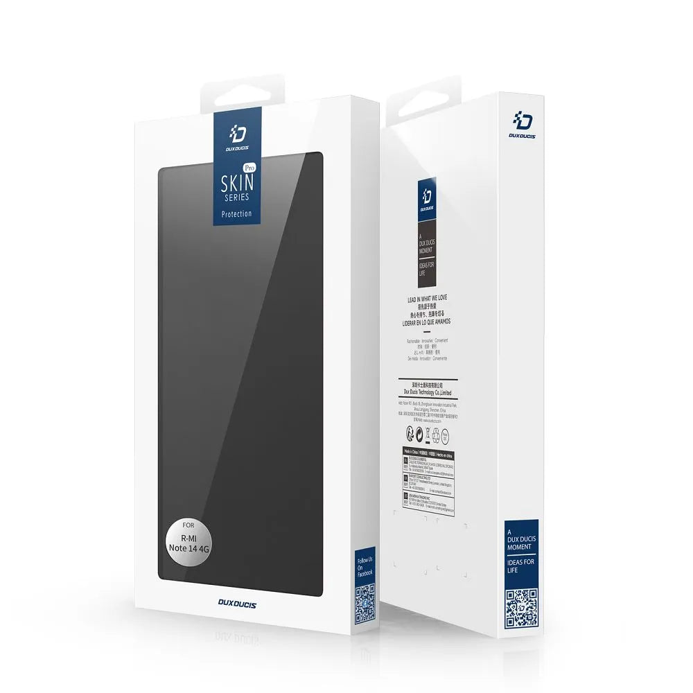 DUX DUCIS SKIN PRO pouzdro pro REDMI NOTE 14 4G (163.25 mm) černé