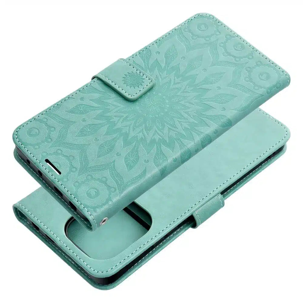 MEZZO Book case flipové pouzdro pro XIAOMI Redmi NOTE 13 4G mandala green