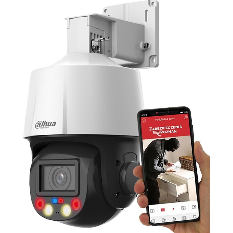 Dahua Technology WizSense SD3E405DB-GNY-A-PV1 Kupolast IP sigurnosna kamera U zatvorenom i na otvorenom 2560 x 1440 pikseli Stropni/zidni