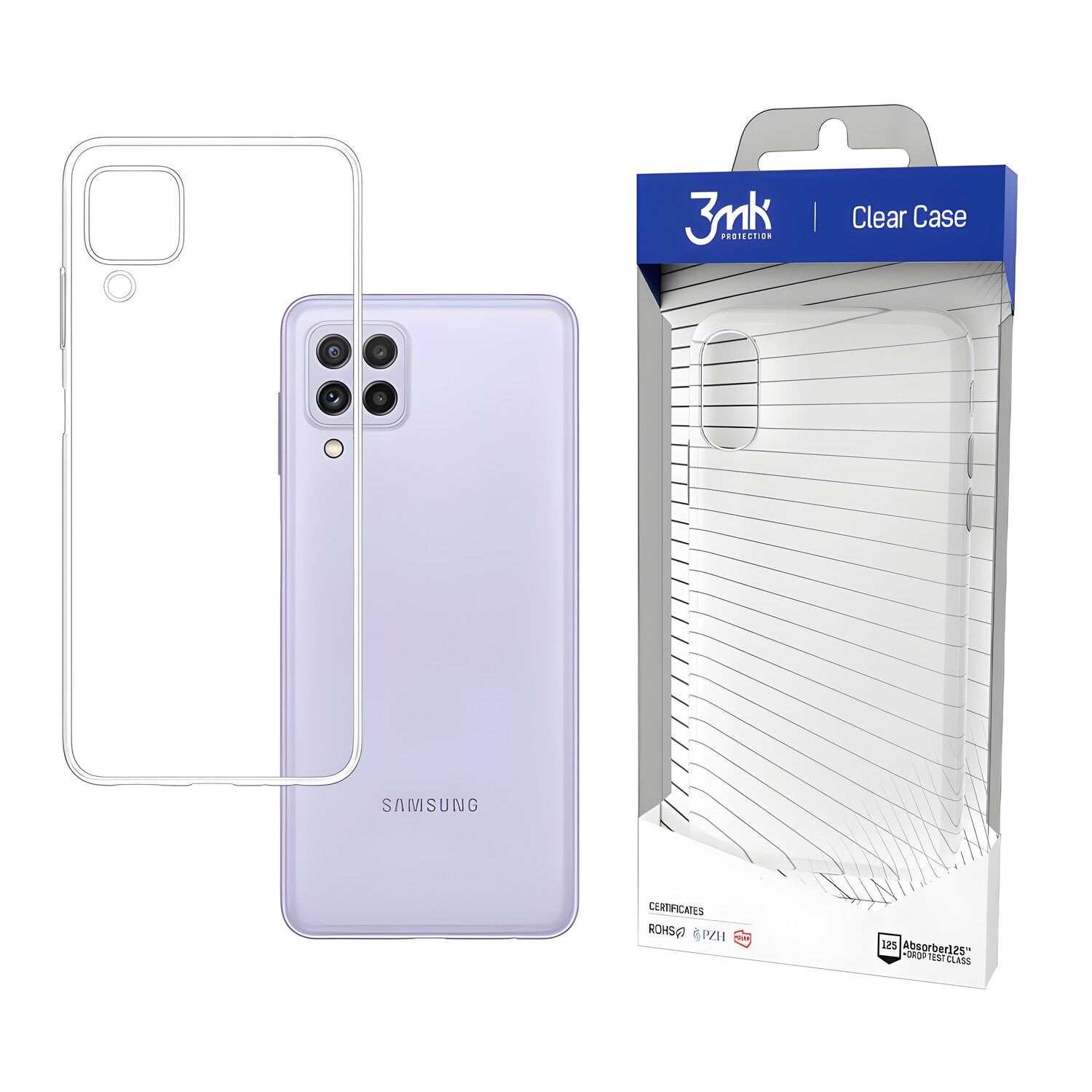 3mk Clear case futrola za Samsung Galaxy A22 4G - Prozirna KP20326