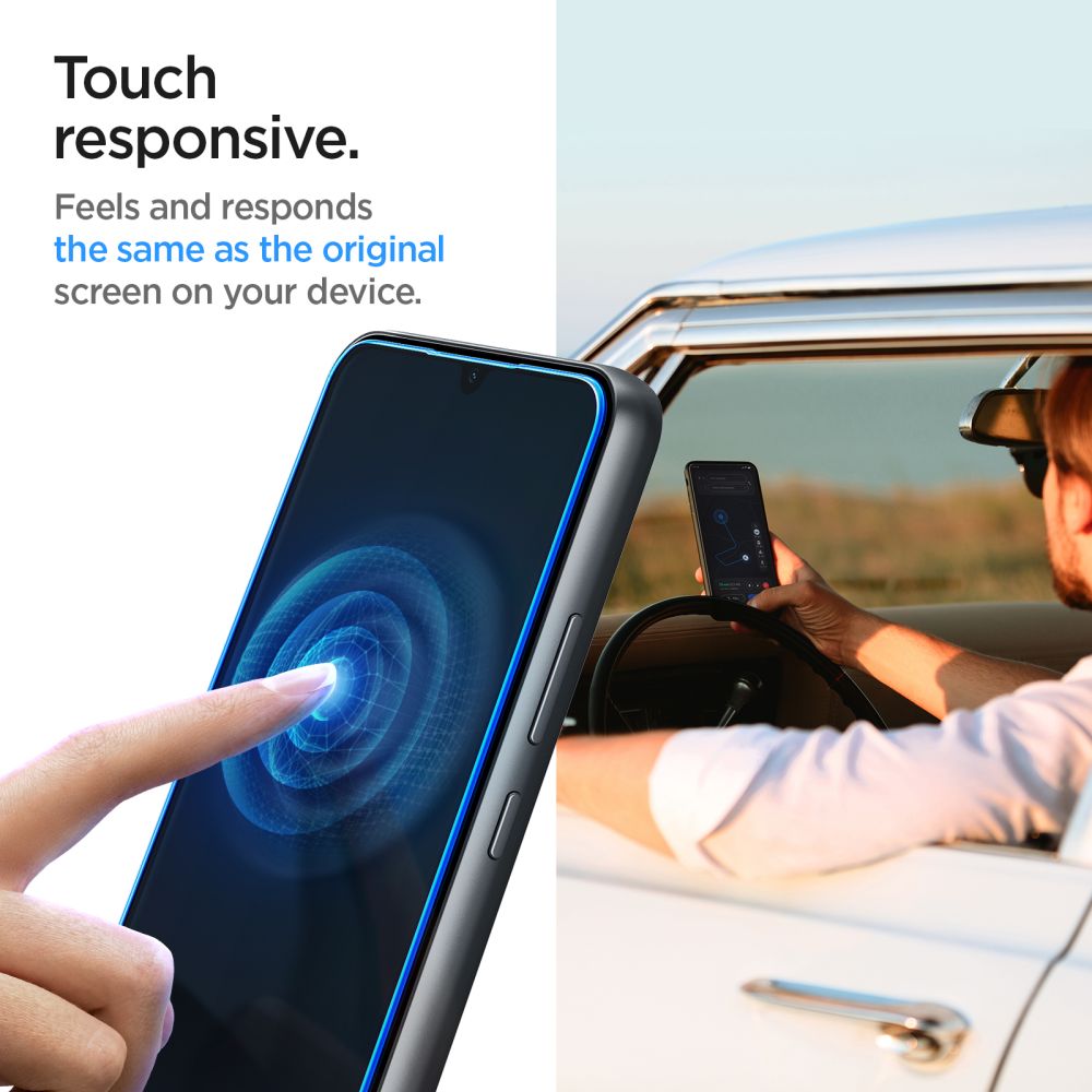 SPIGEN GLAS.TR SLIM TVRZENÉ SKLO 2-ks PRO SAMSUNG GALAXY A34 5G CLEAR