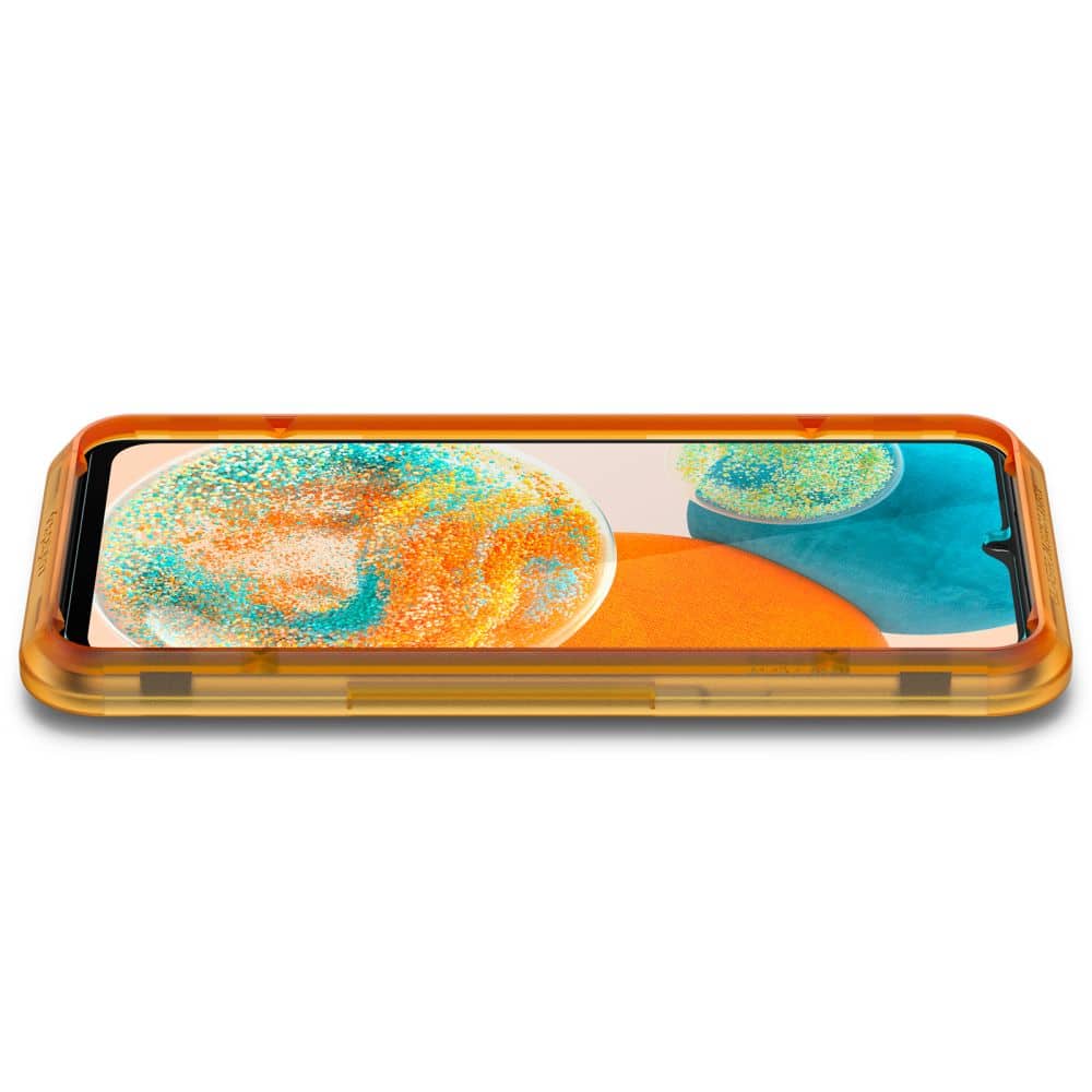 SPIGEN ALM GLAS.TR TVRZENÉ SKLO 2-KS PRO SAMSUNG GALAXY A23 5G / LTE (AGL05279) ČIRÉ
