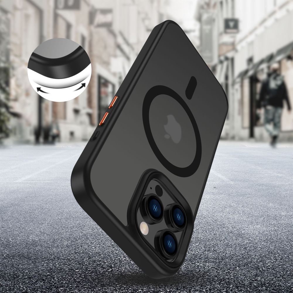 TECH-PROTECT MAGMAT XT 3-SET MAGSAFE KRYT PRO iPhone 16 - matná černá