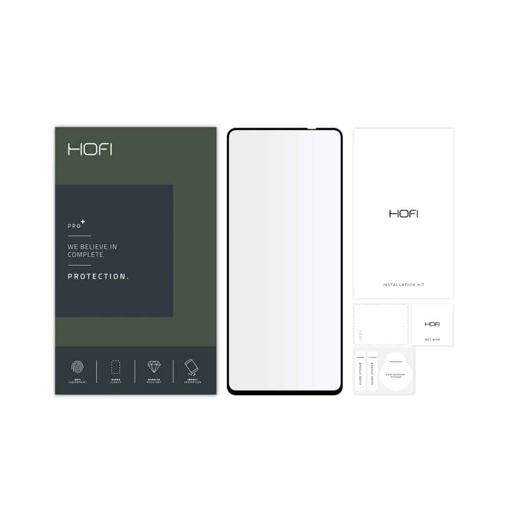 HOFI GLASS PRO+ TVRZENÉ SKLO PRO MOTOROLA MOTO G22 / E32 / E32S ČERNÉ