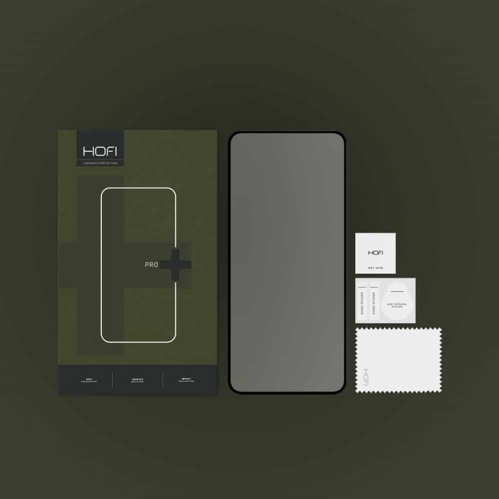HOFI GLASS PRO+ TVRZENÉ SKLO PRO XIAOMI POCO M5S / REDMI NOTE 10 / 10S ČERNÉ