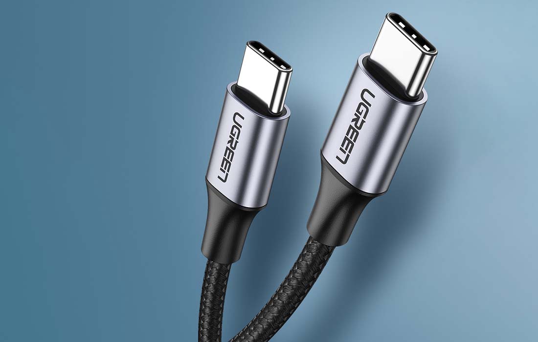 UGREEN US261 USB-C na USB-C 60W 2m černý