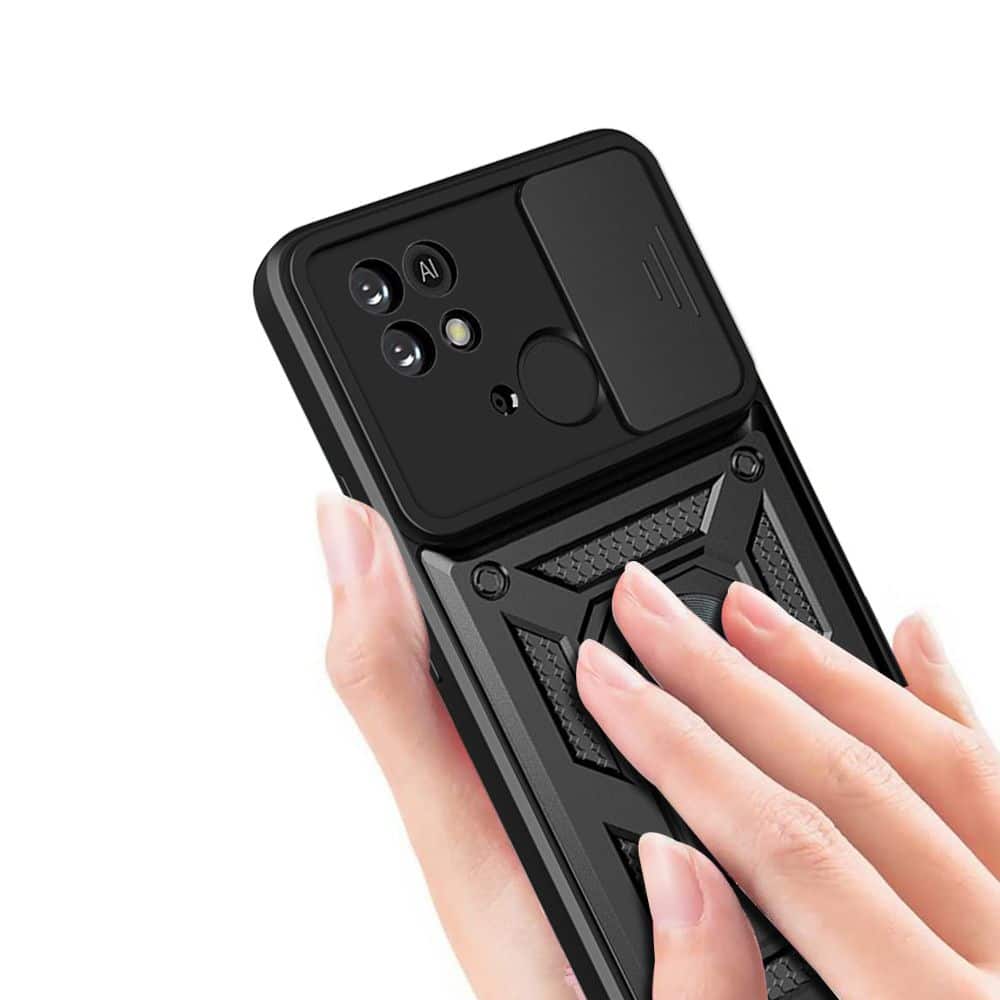 TECH-PROTECT CAMSHIELD PRO OCHRANNÝ KRYT PRO XIAOMI REDMI 10C ČERNÝ
