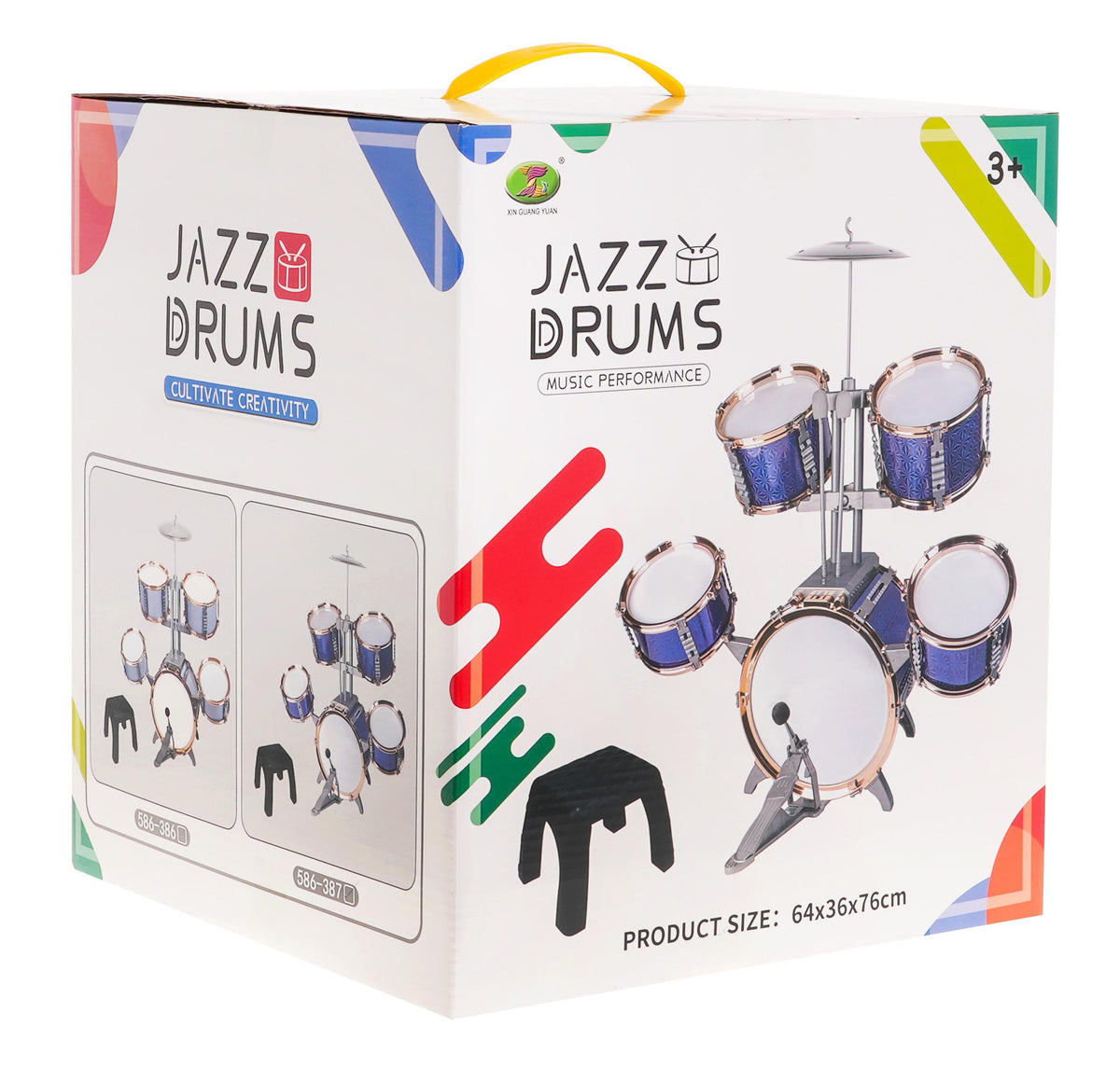 Drum Set Blue