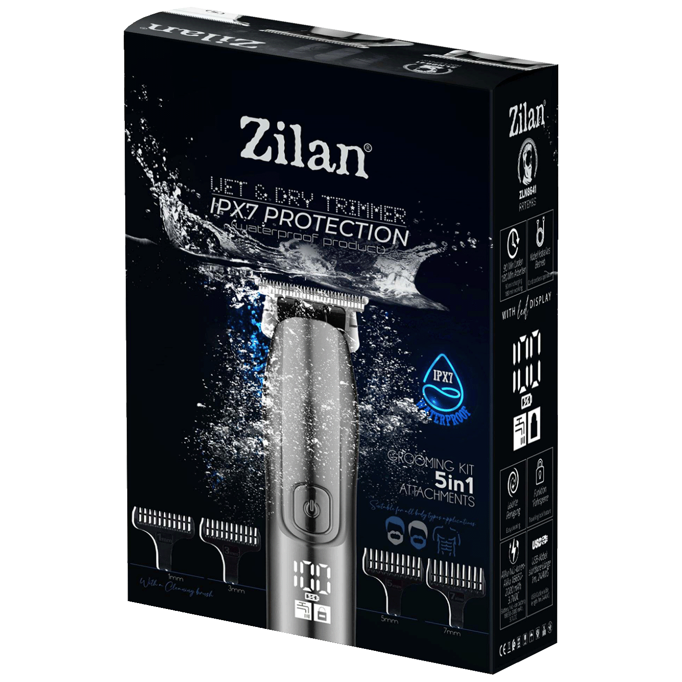 Zilan Zastřihovač, 5v1, IPX7 - ZLN8641 Okeanos