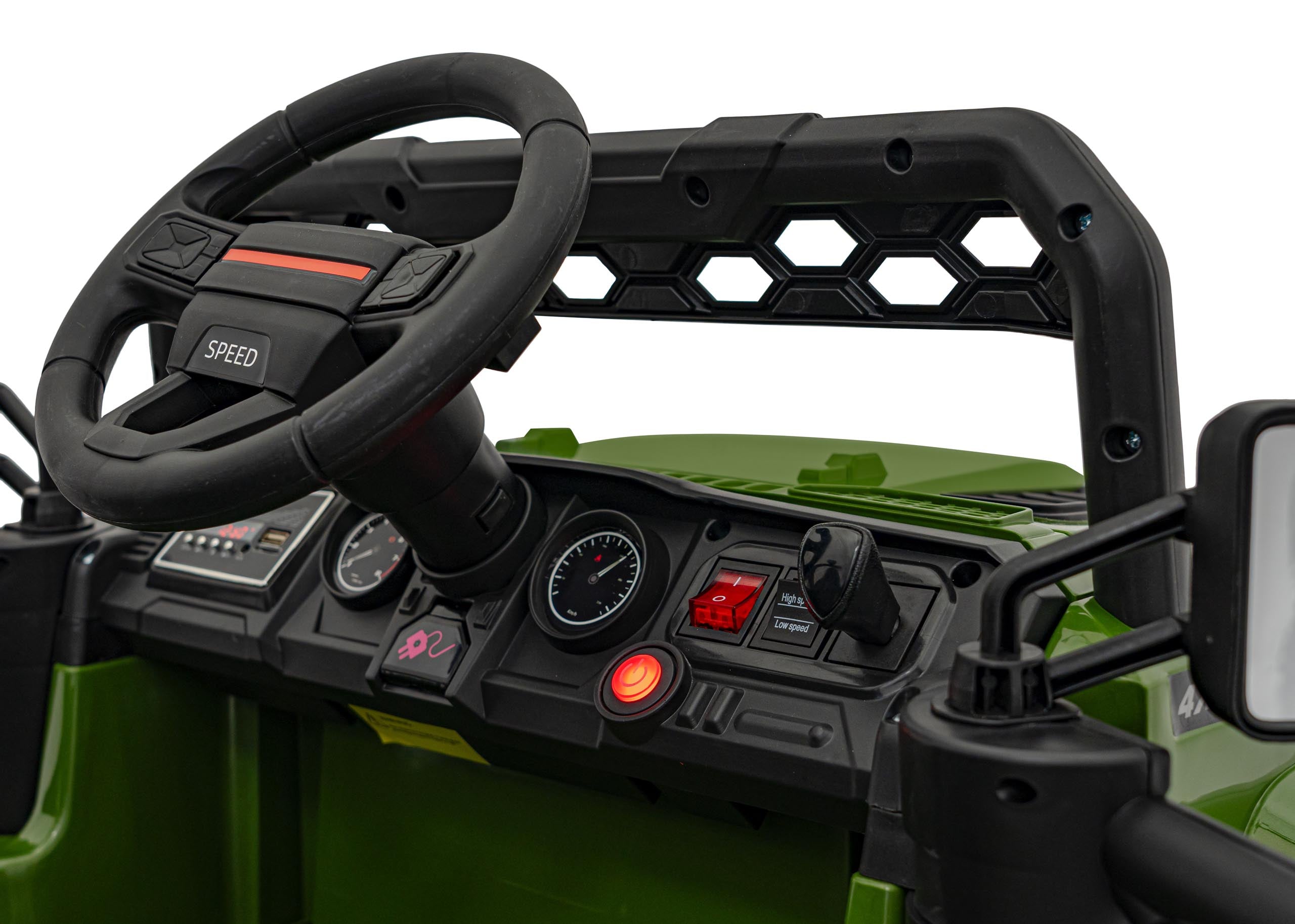 Auto na akumulator OFF ROAD Speed 4x4 - zeleni