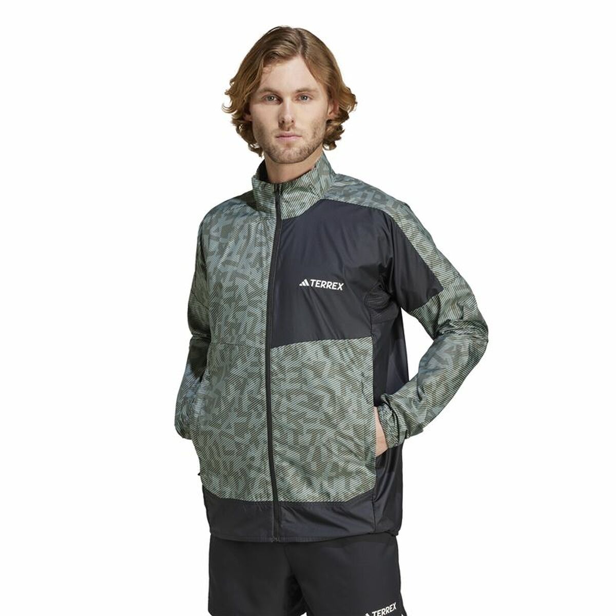 Vjetrovka Adidas Terrex Siva