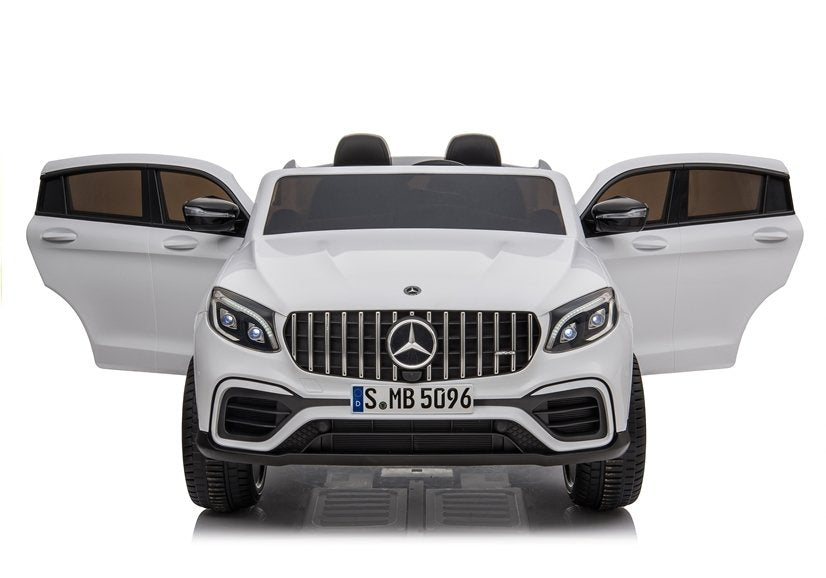Licencirani auto na akumulator Mercedes GLC 63S QLS 4×4 – dvosjed – bijeli