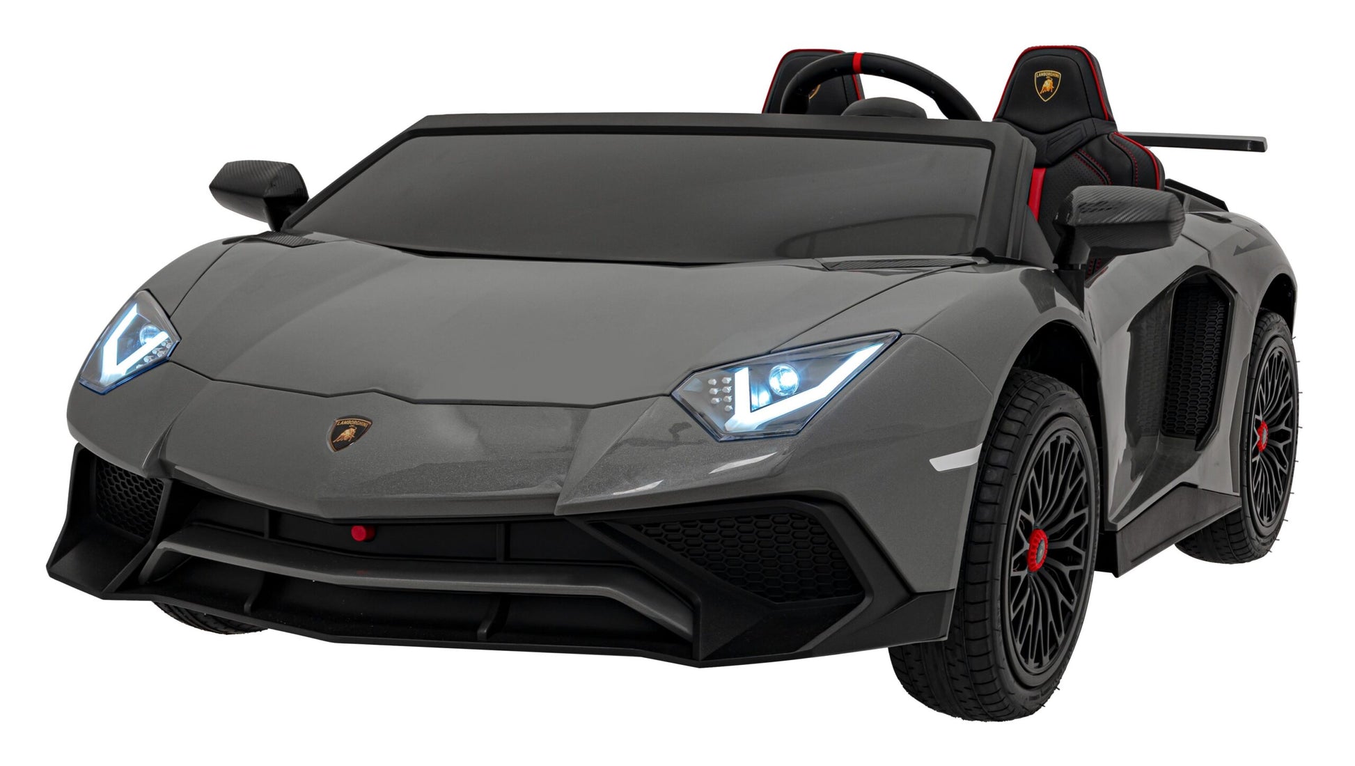 Licencirani auto na akumulator Lamborghini Aventador SV STRONG - dvosjed - sivi