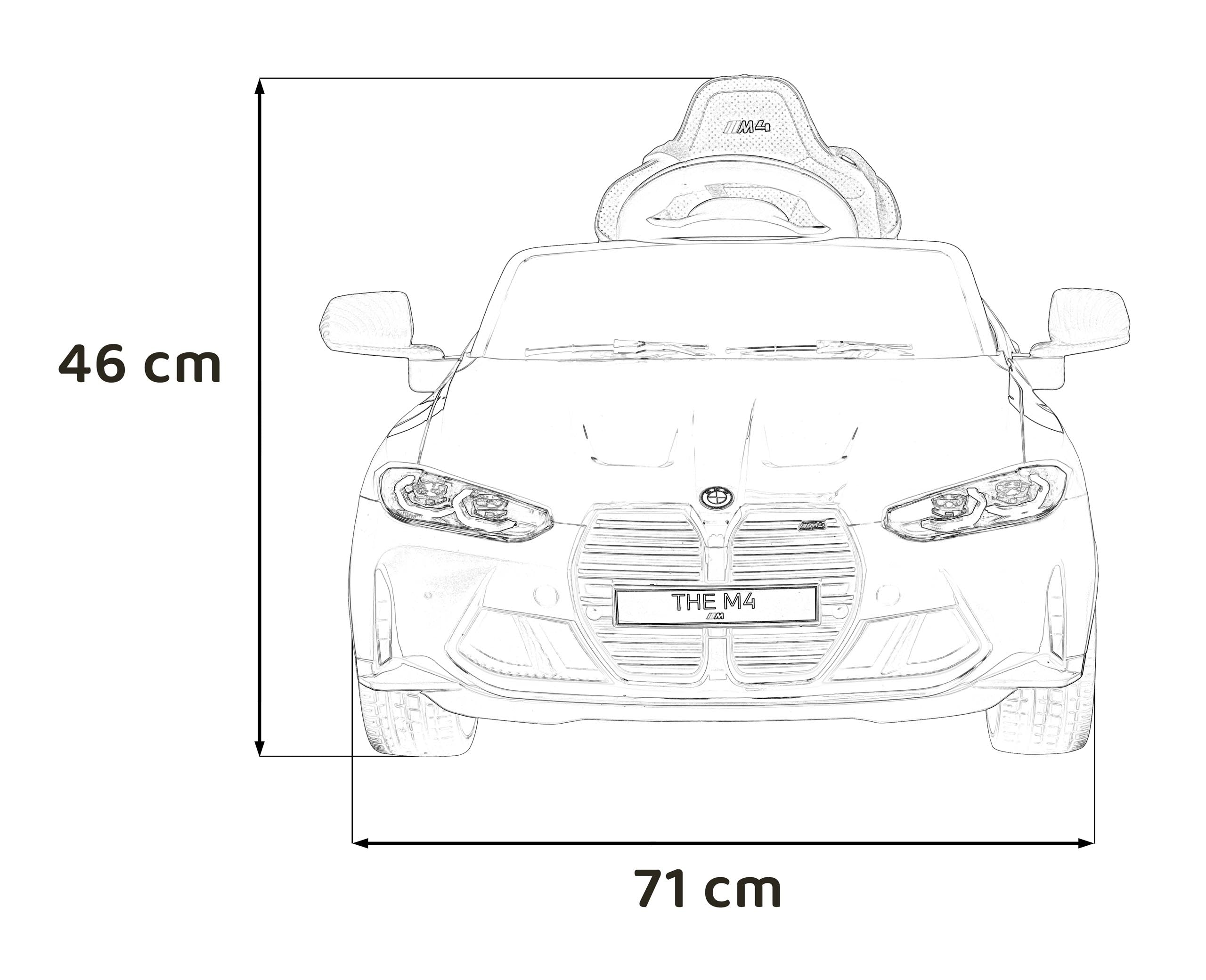 Licencirani auto na akumulator BMW M4 - bijeli