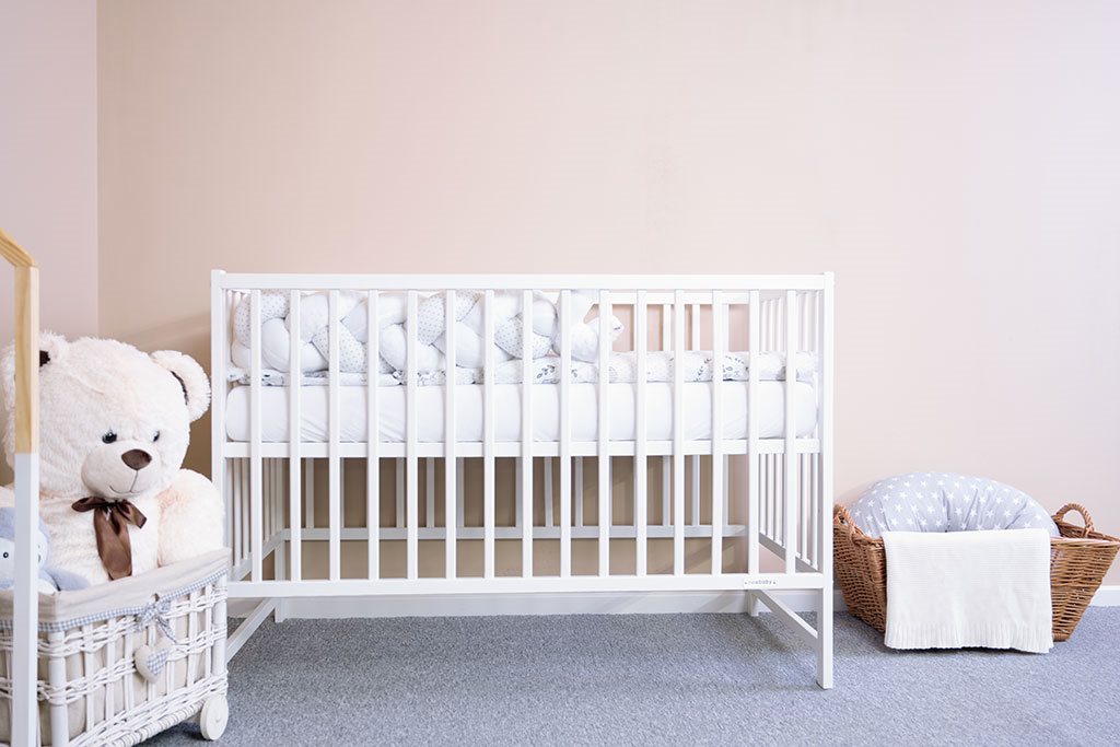 New Baby krevetić Basic white
